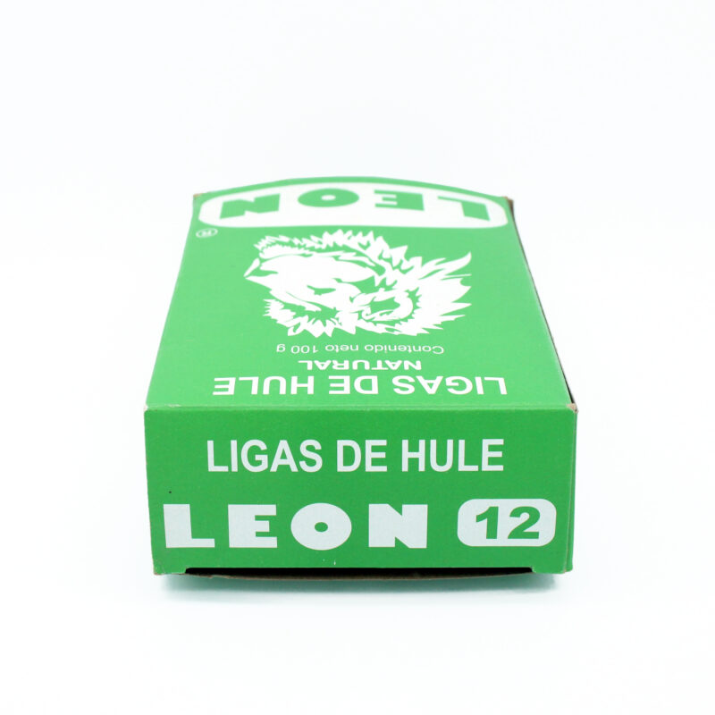 LIGAS DE HULE LEON #12 NATURAL 100G - Image 3