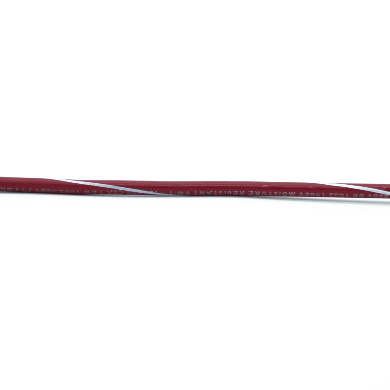 CABLE CU 12 AWG ROJO ESPIRAL BLANCO TEW CSA 105C - Image 2